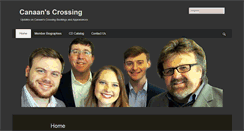 Desktop Screenshot of canaanscrossing.com